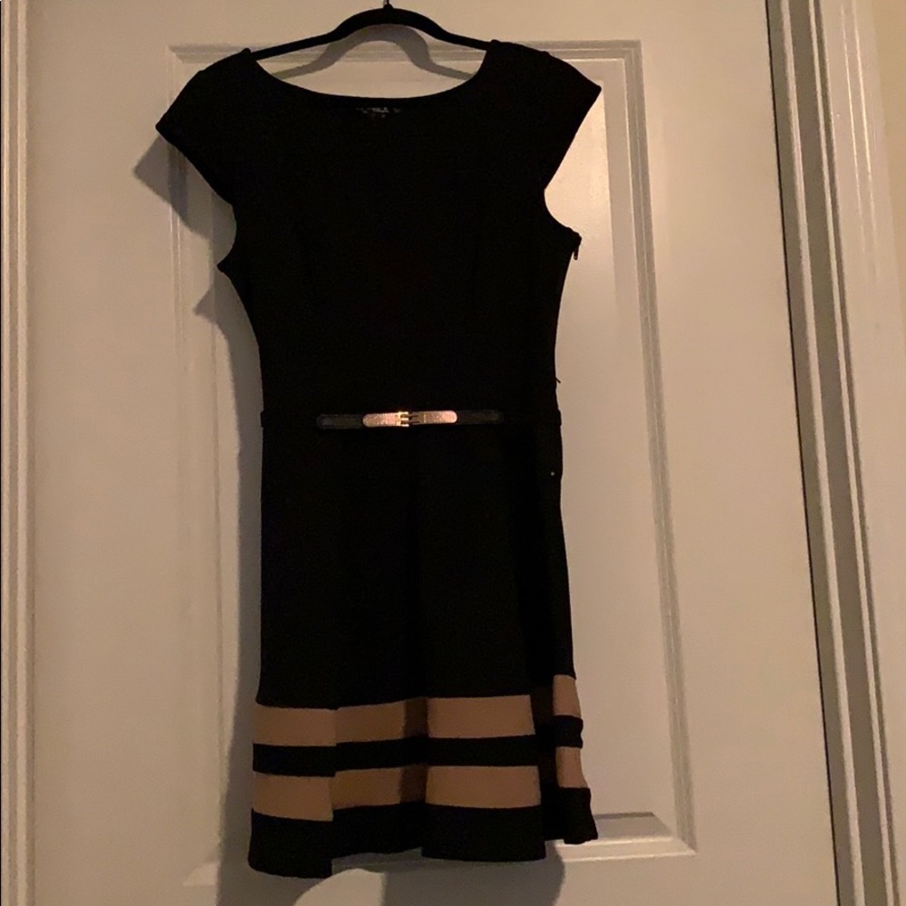 Sequin hearts Black dress